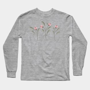 Pink tulip Long Sleeve T-Shirt